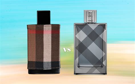 burberry brit vs burberry london